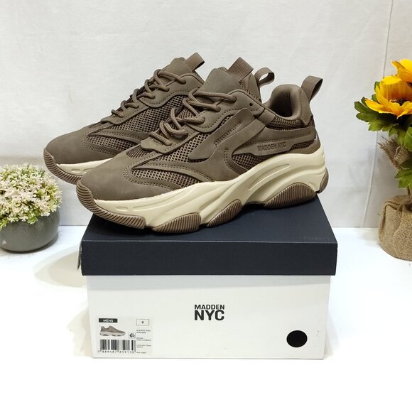 Madden NYC Dad Sneakers Men's 8 Comfort Foam Insole Odor-Reducing Technology NIB - Picture 2 of 14